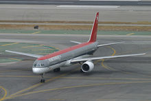美国西北航空的波音757-300