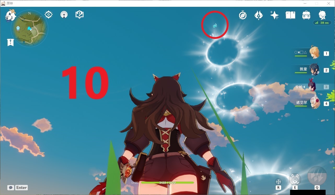 【原神】蒙德 阴间&易漏风神瞳位置总结