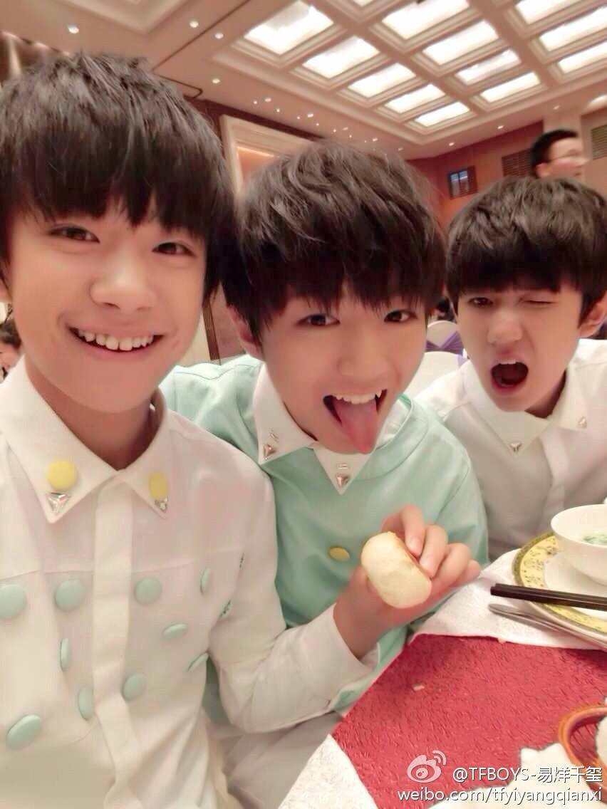 tfboys 王源王俊凯易烊千玺 最近收图