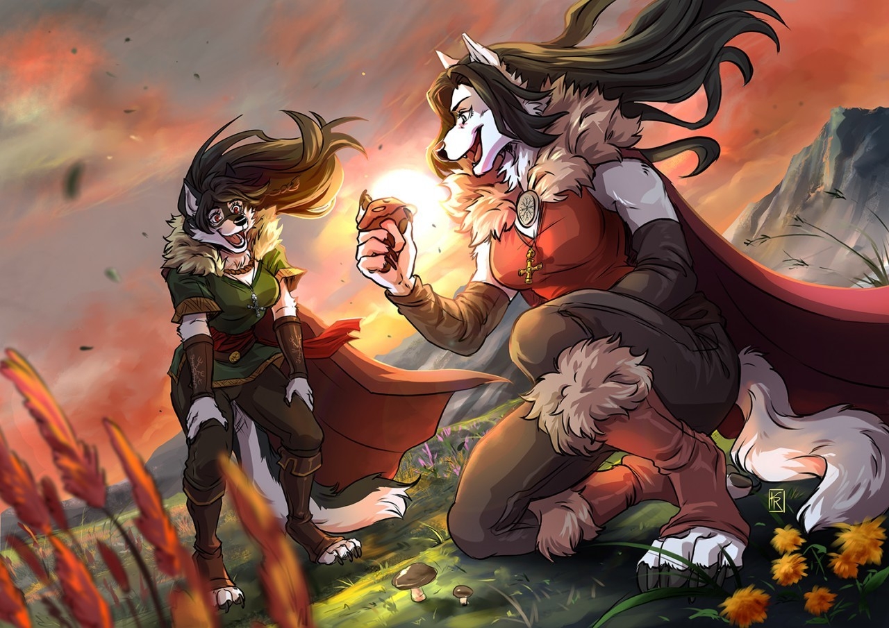 furry,兽迷,兽控,兽人,壁纸,插画,毛毛