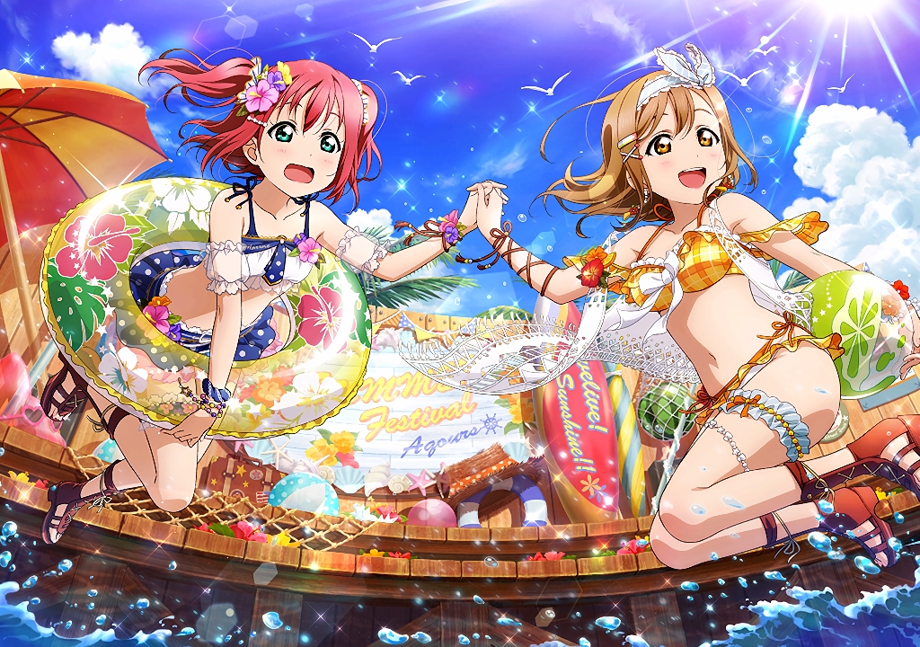 lovelive合体ur壁纸Ⅴ(μ"s aqours)