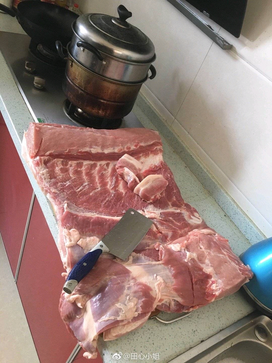 20斤的猪肉