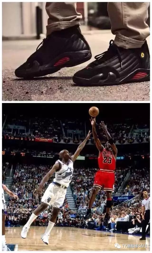 今年即将复刻面世的两款aj球鞋,aj14黑红 aj1伦纳德电镀银