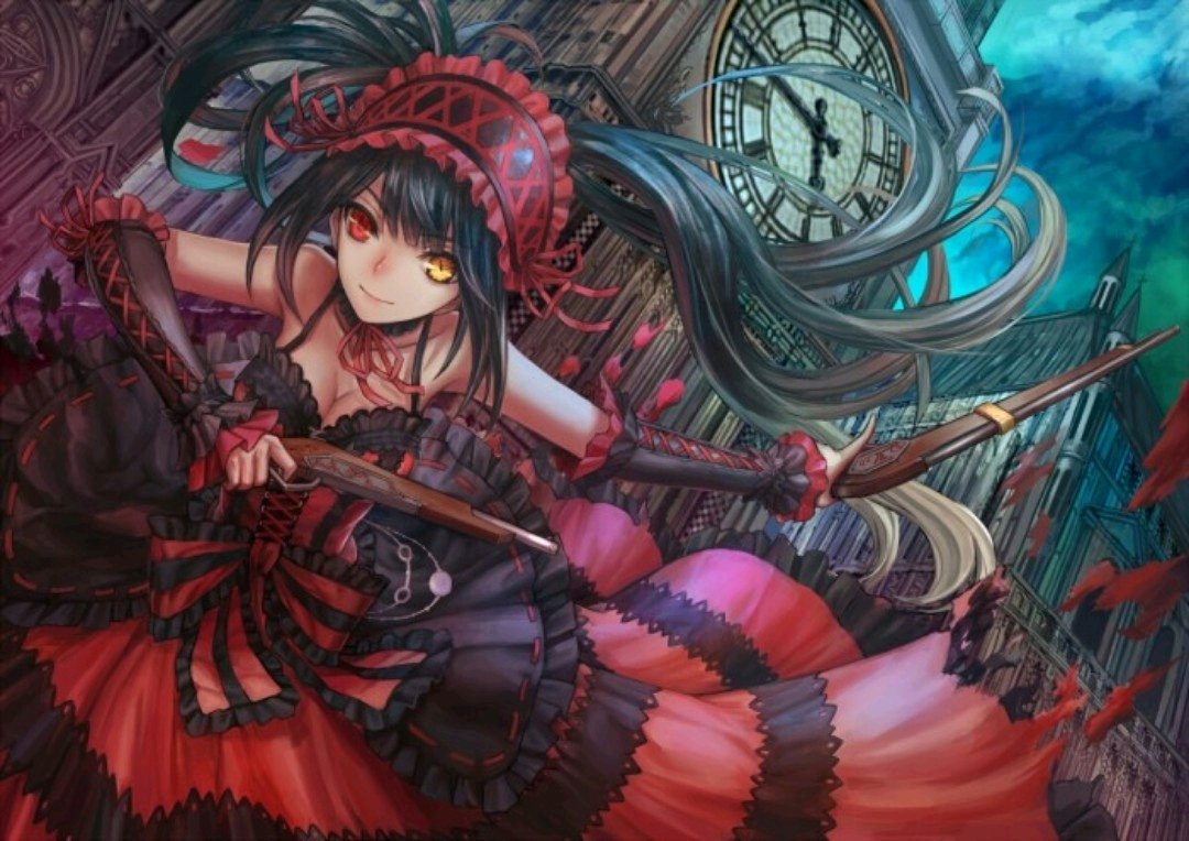 时崎狂三美图壁纸合集⑥和服旗袍制服花嫁灵装圣诞装