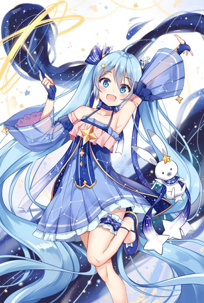 手机壁纸初音未来系列雪初音第二期byb站盐泽2020年12月19日