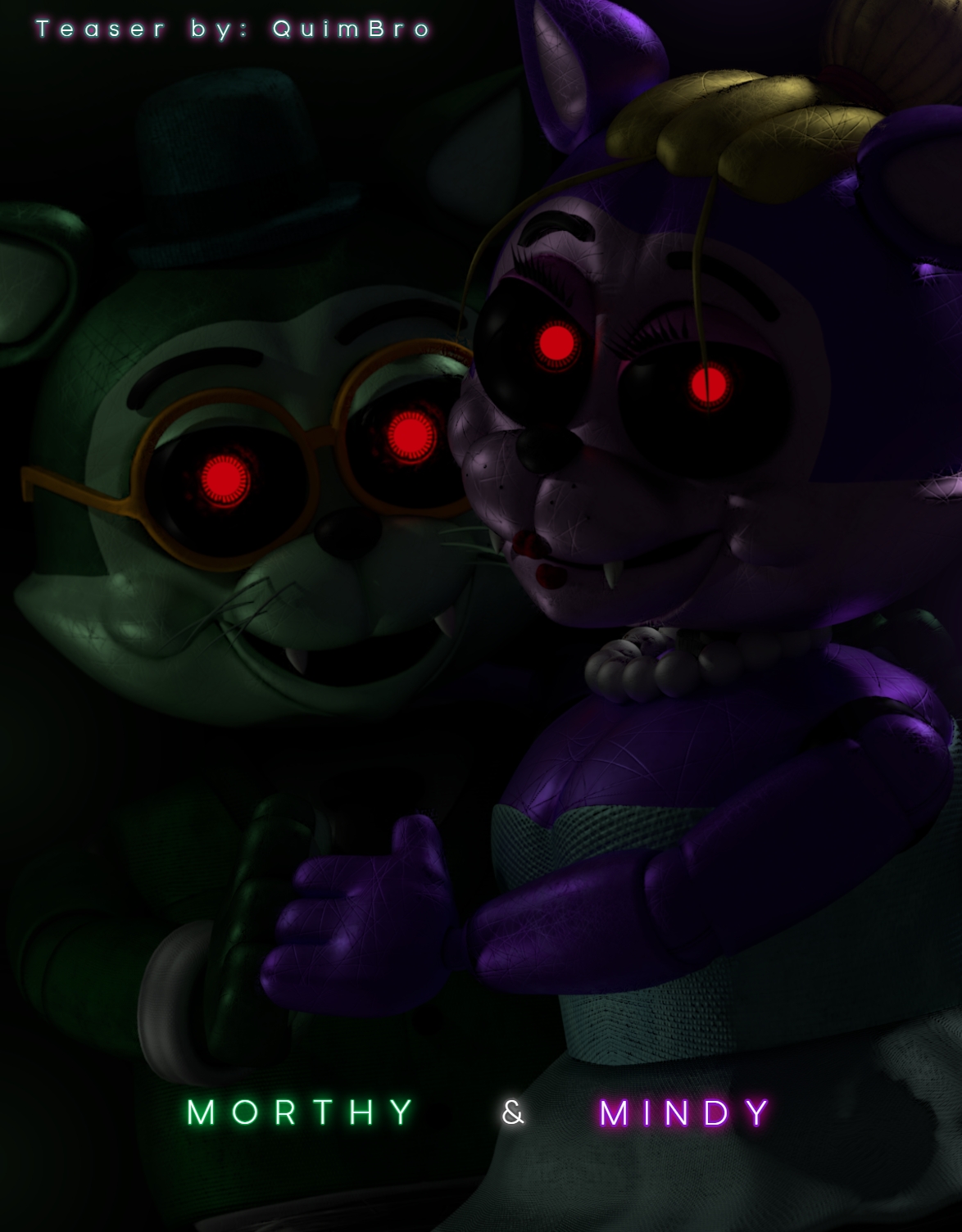 fnaf(玩具熊的五夜后宫)和dd(黑暗欺骗)同人游戏新闻