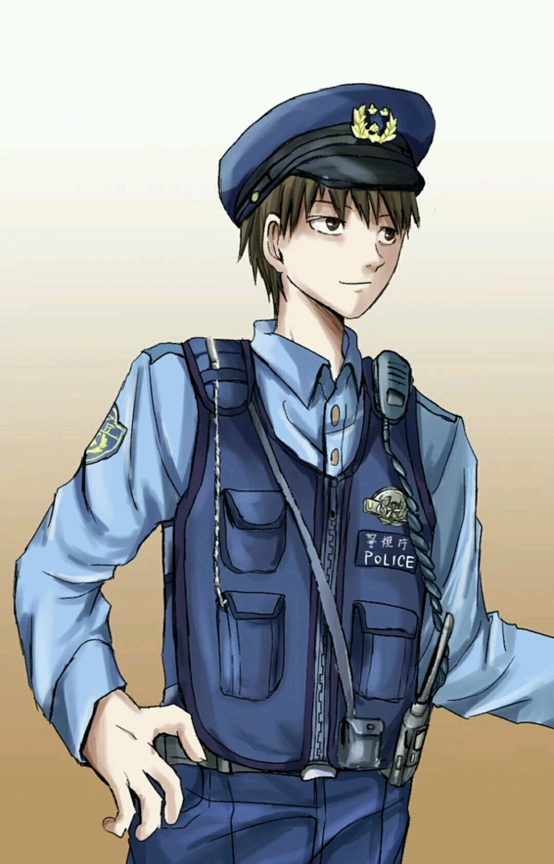 p站转载日本警察