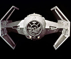 tie advanced x1 starfighter tie 高级x1星际战斗机  size:  9