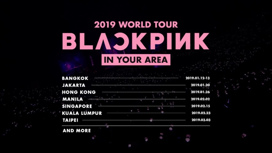 2019年blackpink巡演总结