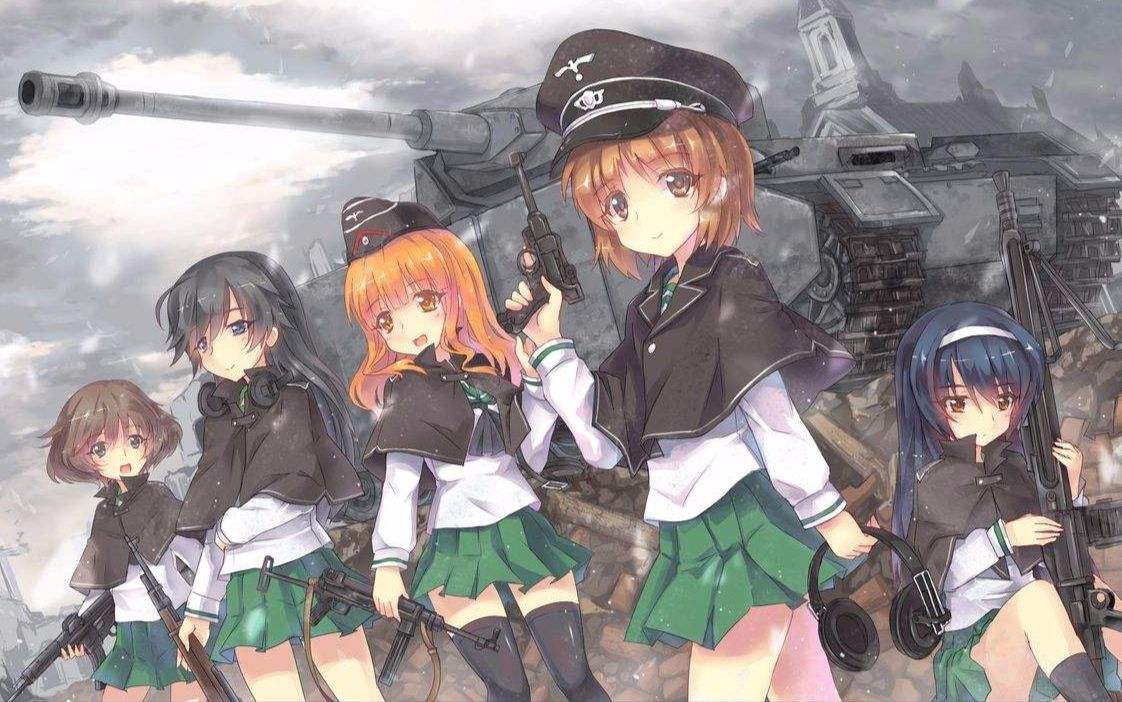 少女与战车图片