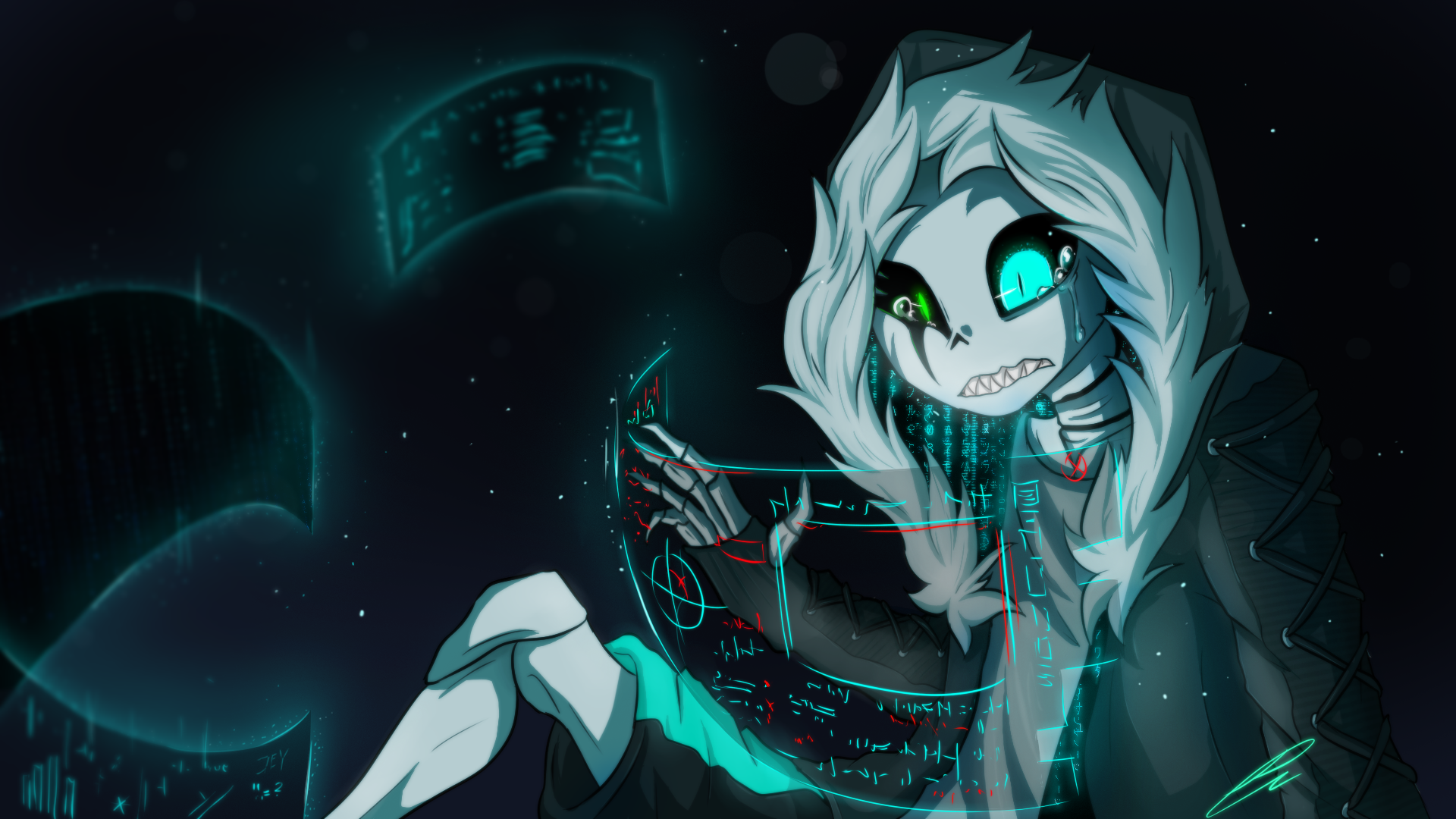 【undertale2设】传说之下精美人物图包 (undervirus篇)