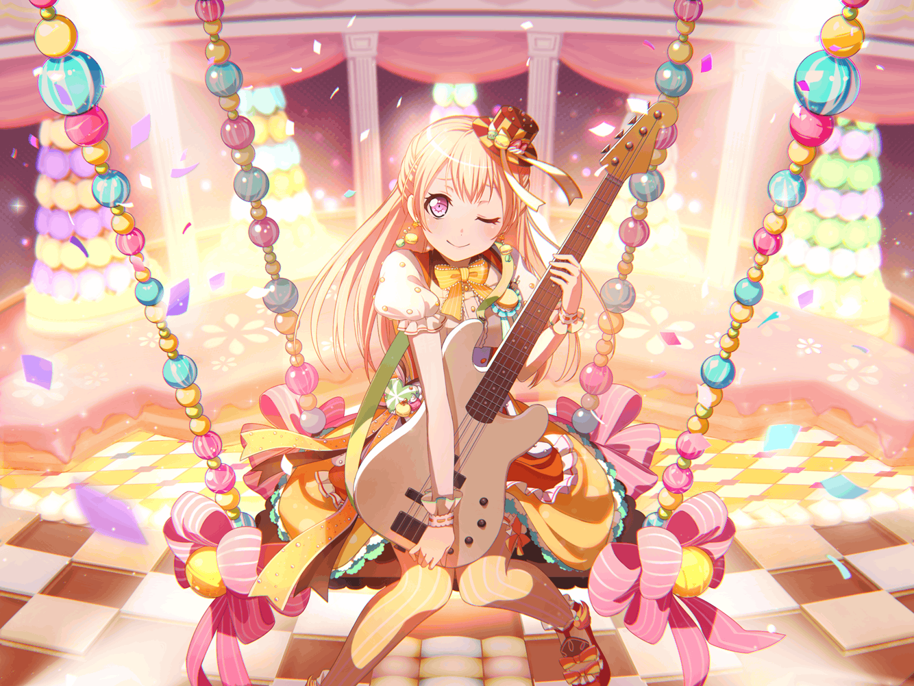 收藏向bangdream白鹭千圣目前全卡面鉴赏