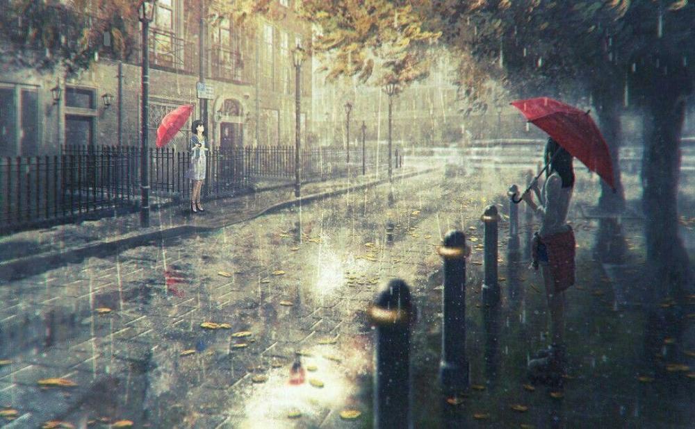 【雨】心の悲鸣,天空の泪水