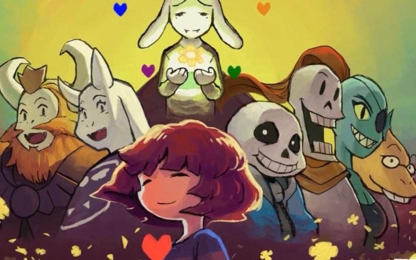 undertale极清壁纸,undertale超清壁纸 假如你可以穿越到undertale 1>