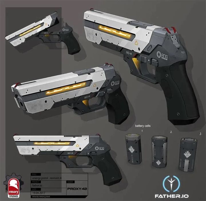 并专精于枪械类型的武器概念创作,下面为大家分享一些赛博朋克2077