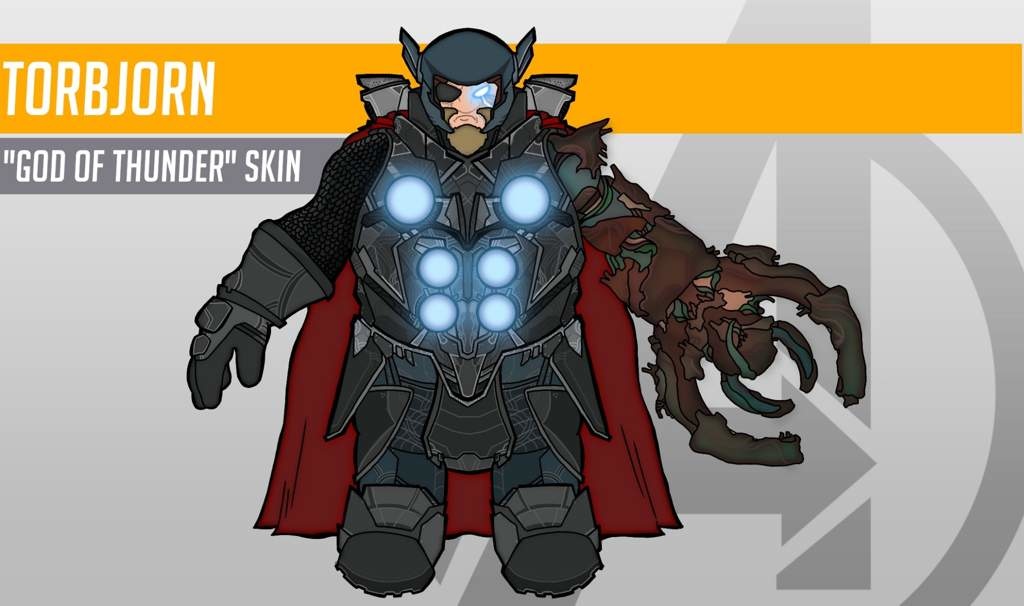 复仇者联盟版守望先锋,你最喜欢哪个英雄?