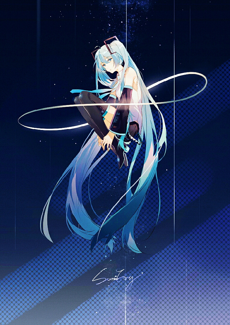 唯美の二次元(初音未来)～miku【壁纸美图】-第二期 雪之泪>
