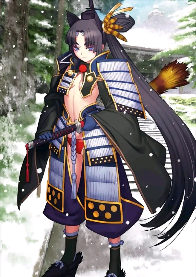 fgo图片牛若丸三星战神为啥我的牛若丸就是绿方块真实