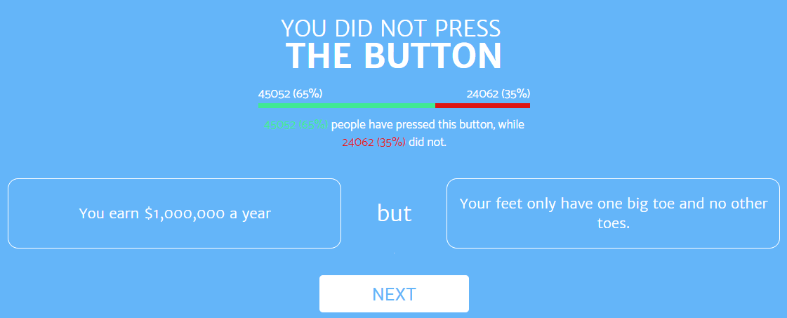 无聊就玩玩will you press the button