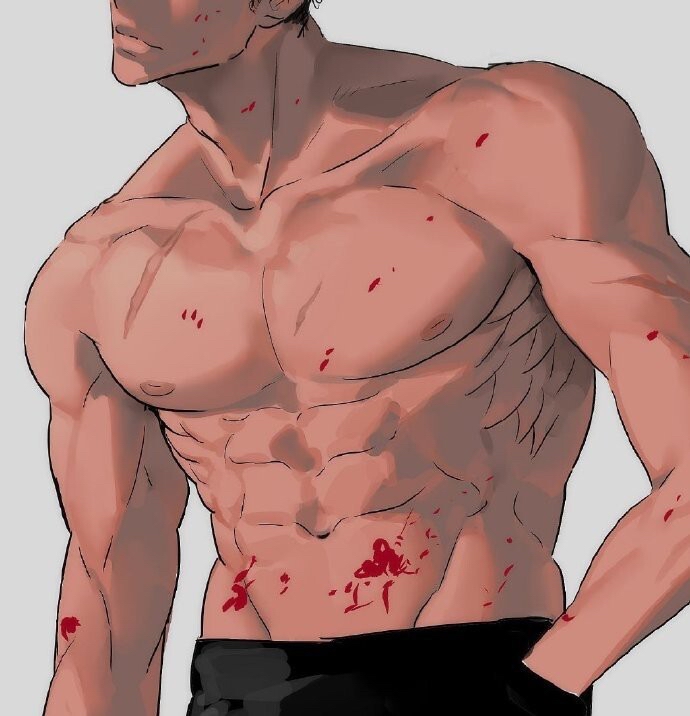 【绘画素材】腹肌の各种画法——姐妹们把持住鸭(///▽///)