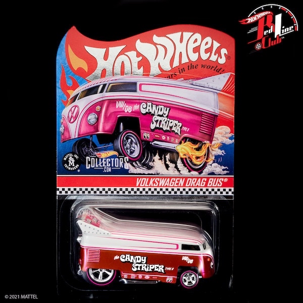 79) (风火轮 hotwheels) 最新rlc发售信息之-candy striper大众t1
