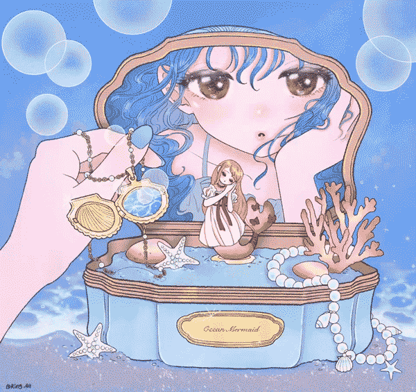 公主般的生活 | 插画师 一组动态插画