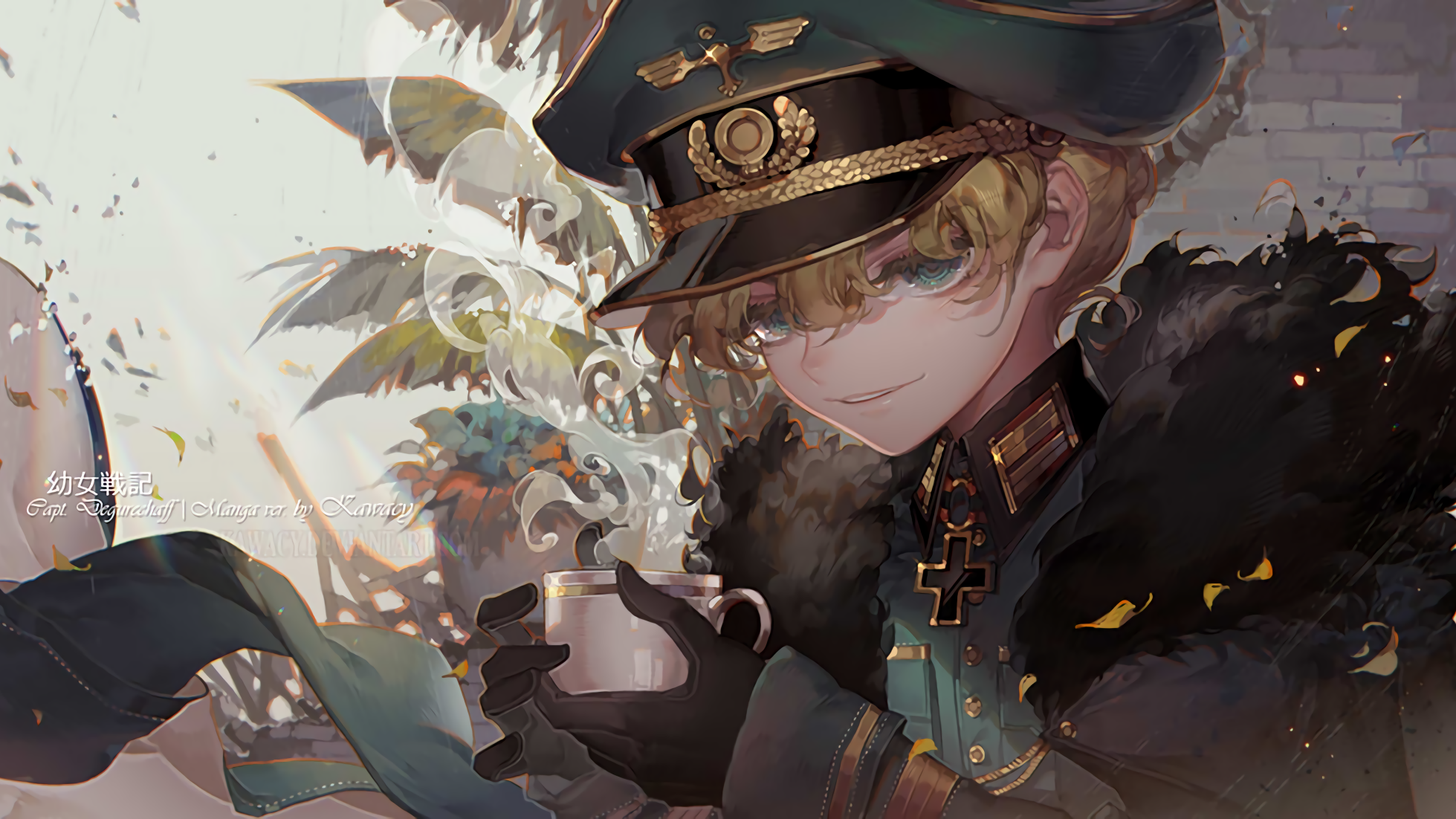 【横屏高清壁纸裁剪】谭雅少校,莱茵的恶魔02