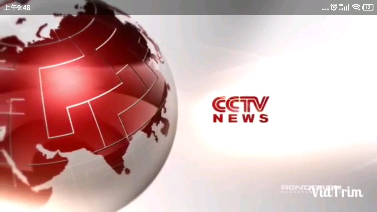 地球的地方发生了巨大的改变.然后cctv news的字体,变小了.