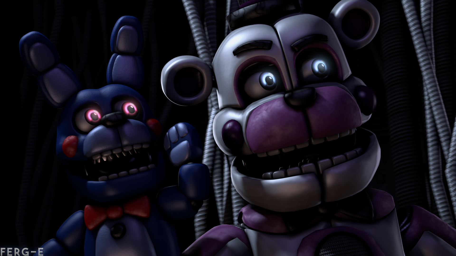 funnytime freddy and bonbon