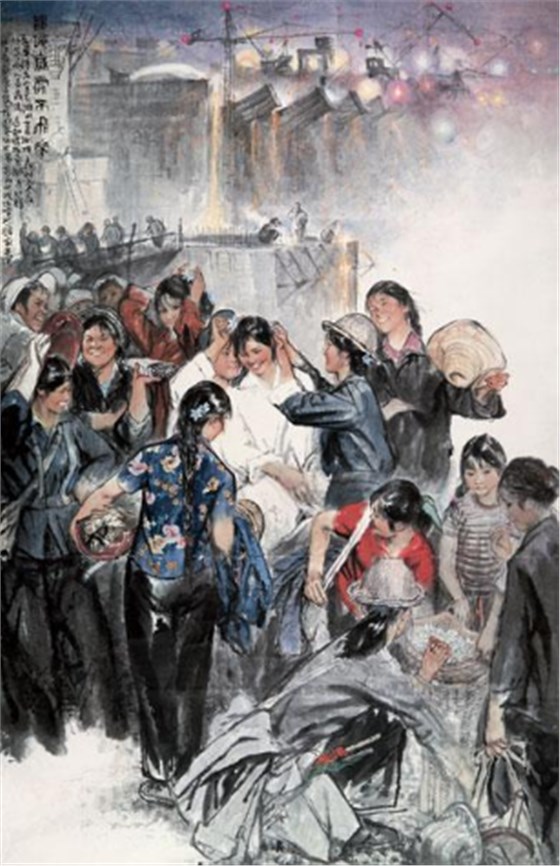 工笔画大师何家英具有划时代意义的工笔人物作品