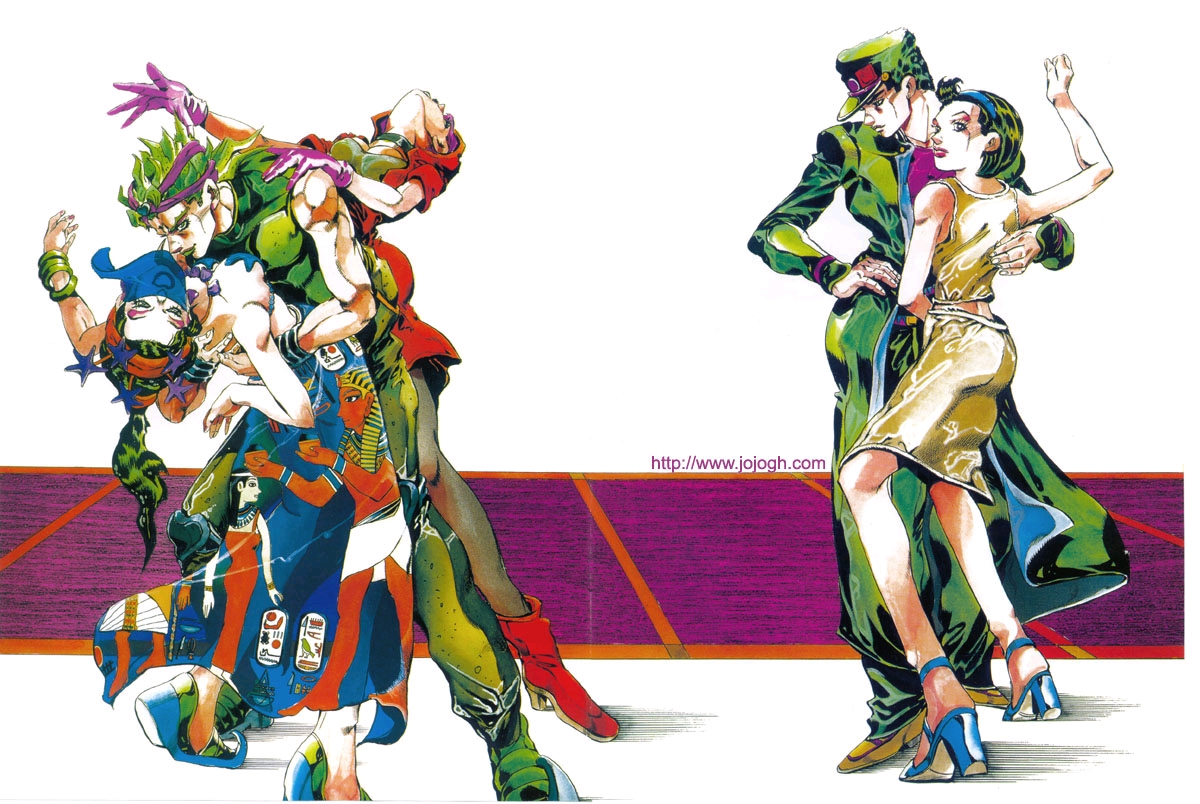 jojo的奇妙冒险《jojo a-go!go!》画集分享(3)