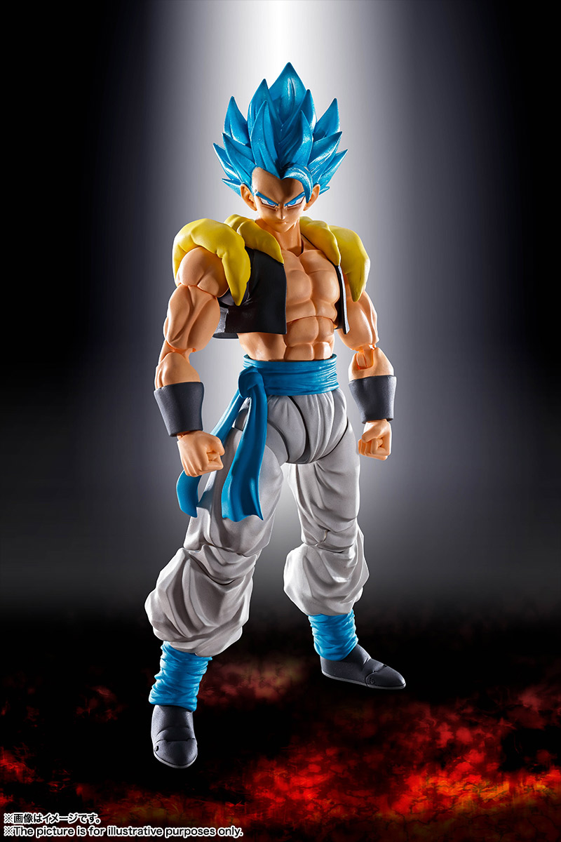 figuarts系列《龙珠超:布罗利》超级赛亚人蓝悟吉塔 超级赛亚人