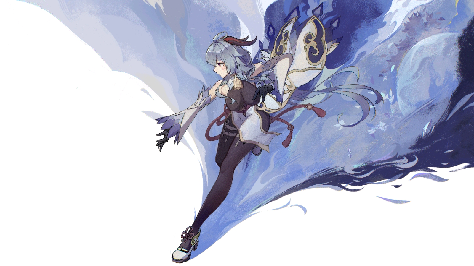 原神壁纸(绝美私服,ol雷电将军!绝美私服甘雨!和服刻晴!