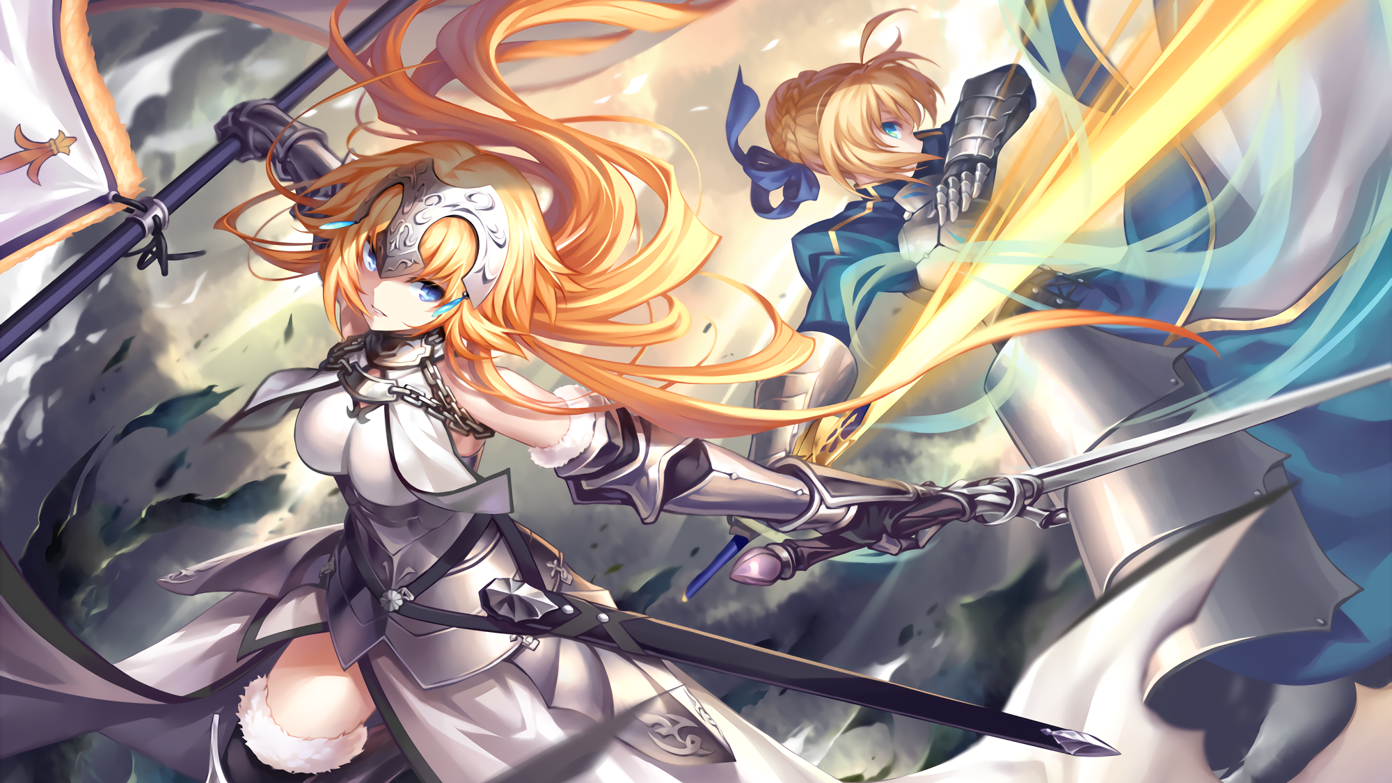 【电脑高清壁纸裁剪】saber,光明磊落真挚下的不列颠之王08