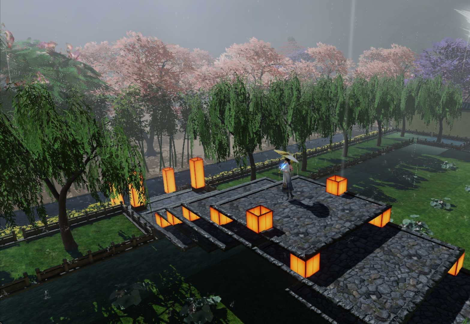 楚留香五级晴川渡苏式家园留影