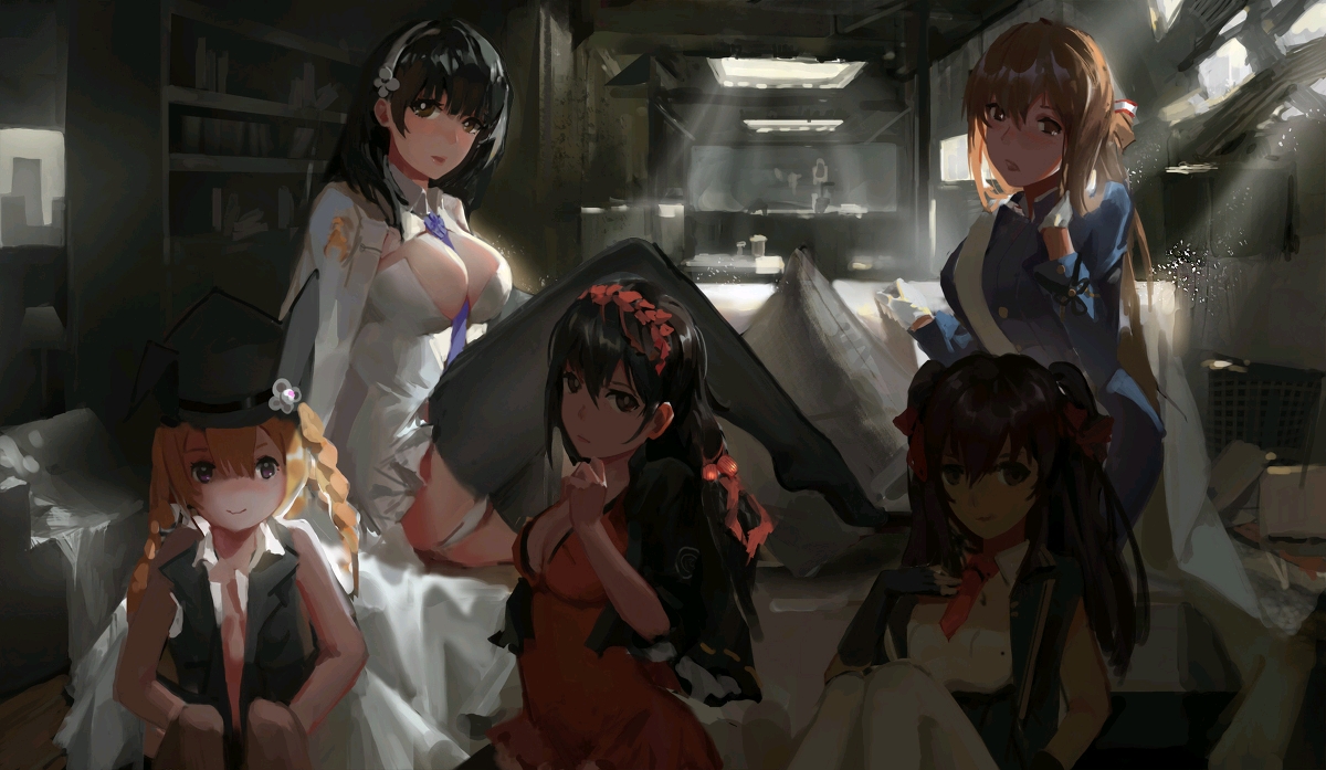 少女前线(p站搬运)壁纸,第六期,95和97小姐姐.