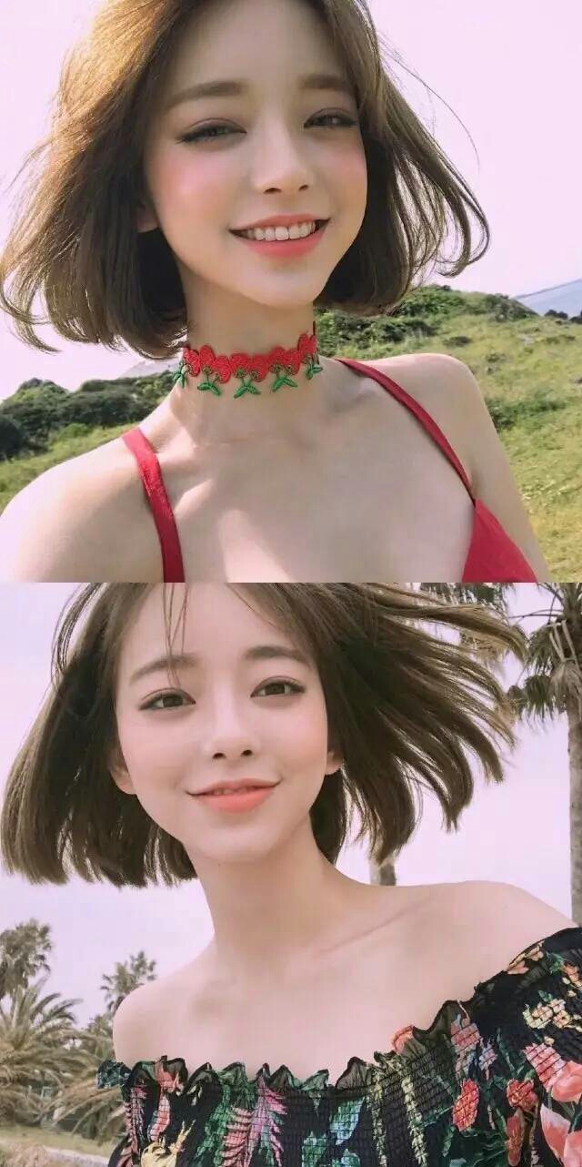 韩国|美人姜泰莉,短发姑凉笑起来不要太好看了爆表的颜值