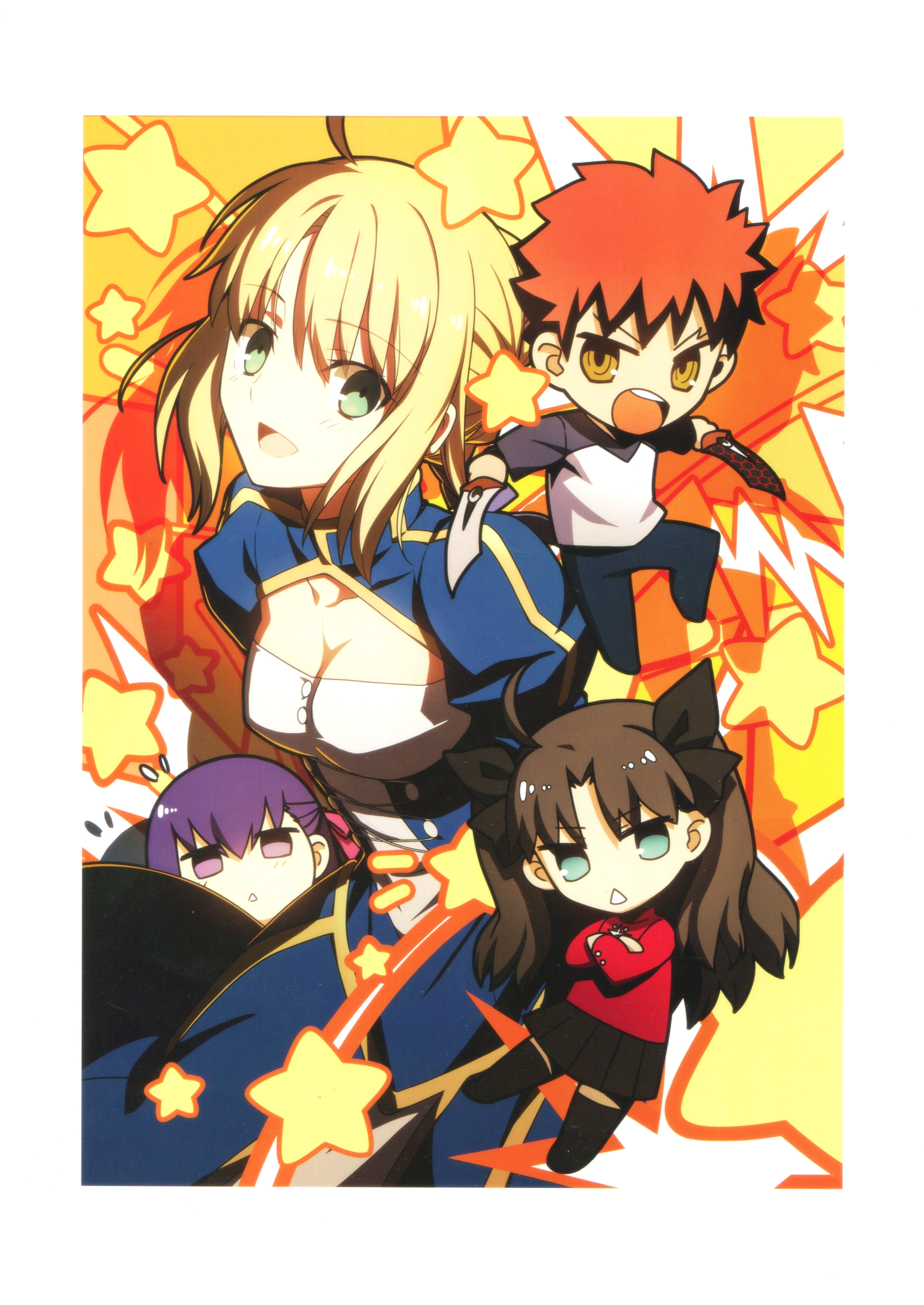 fate画集武内崇系returntoavalon多角色合照部分ii