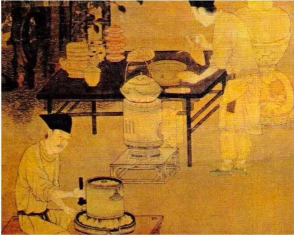 点茶技能必须满格和唐代的煎茶法不同,宋代点茶不再直接将茶放入釜中