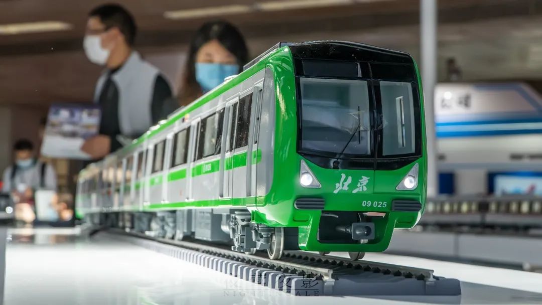 再比如一些其他线路的列车模型,包括北京地铁9号线,昌平线和t1线.