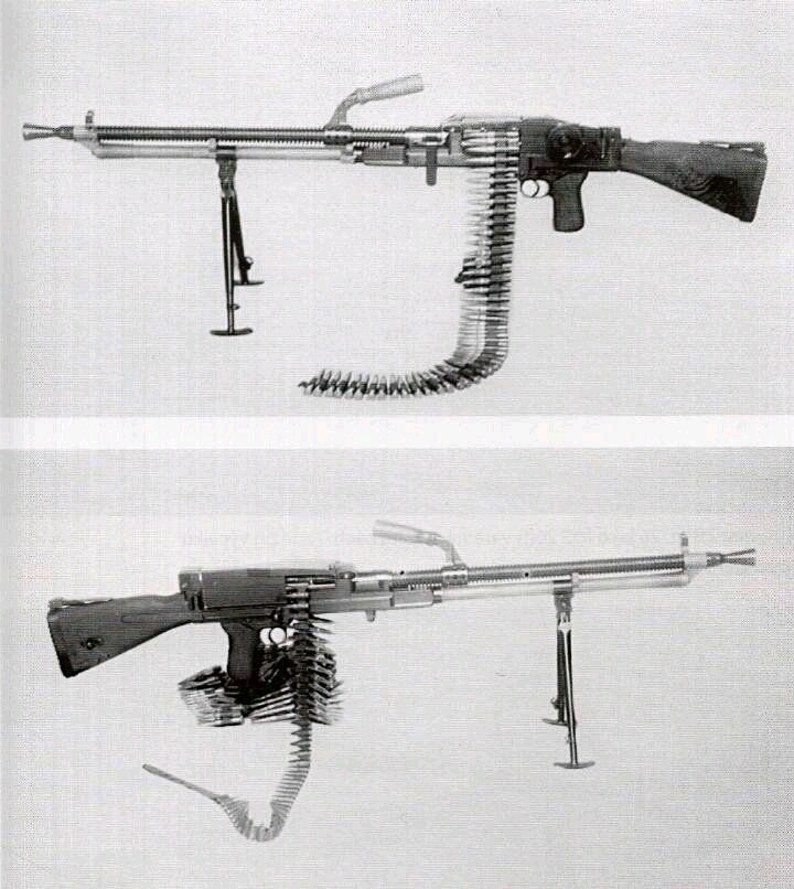 英国布伦式轻机枪7.7×56mm口径和7.