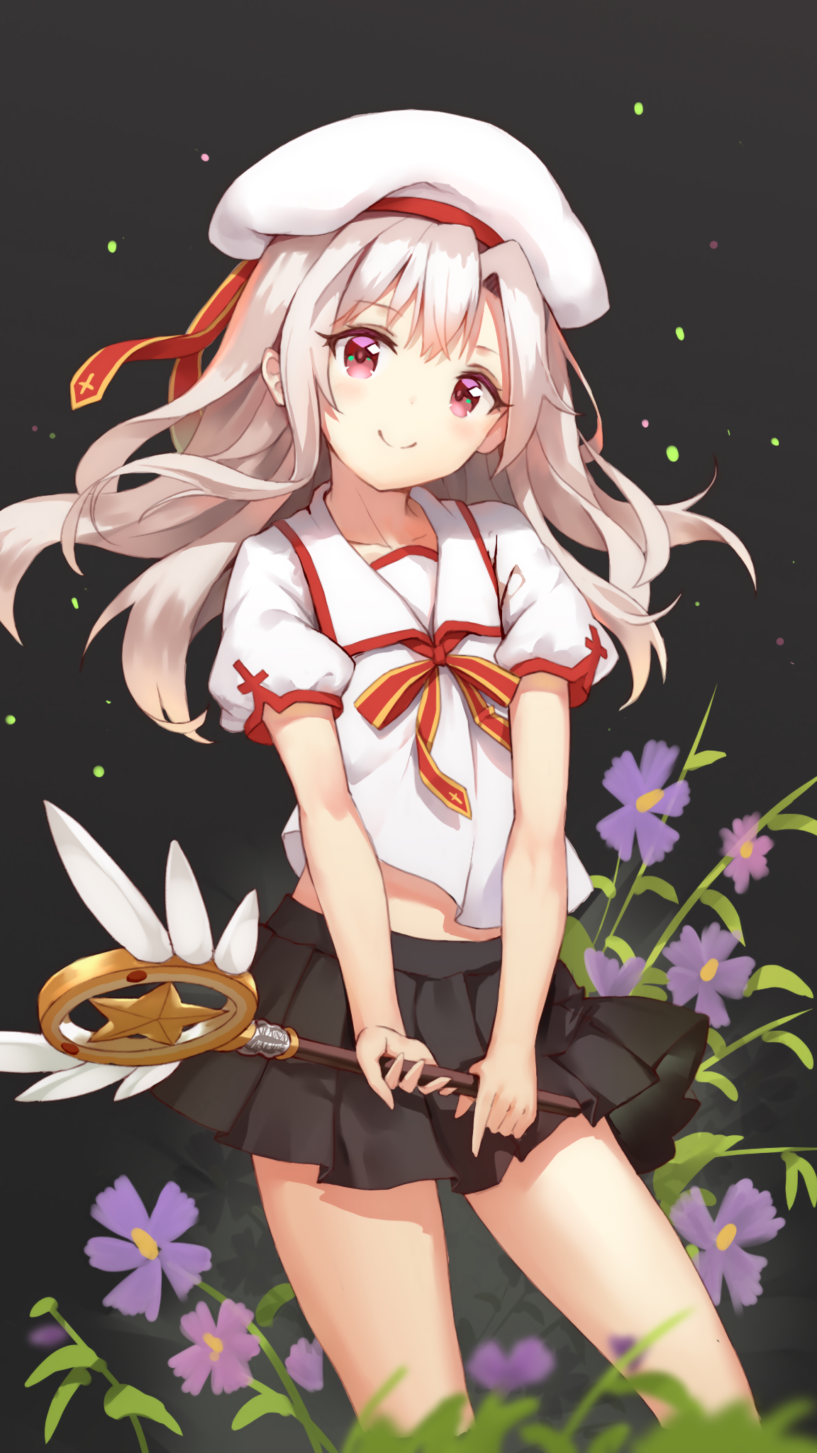 【手机壁纸裁剪】呆萌傻白的补魔少女伊莉雅03