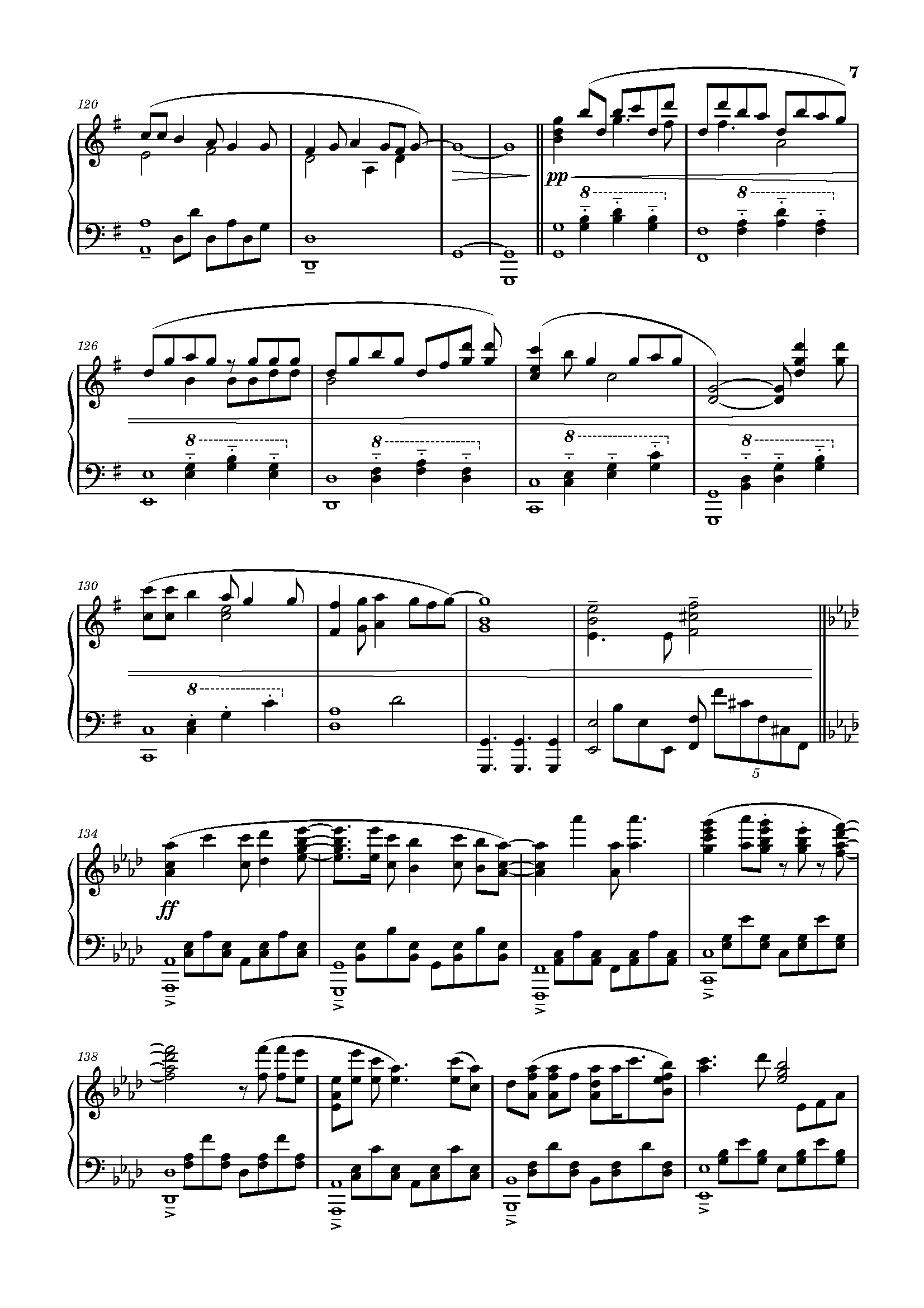 网页钢琴曲谱_钢琴简单曲谱(5)
