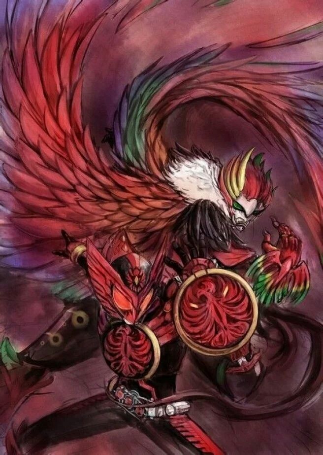 假面骑士ooo鸟系联组,假面骑士ooo皮套写真 假面骑士超帅的图片(6:综合)
