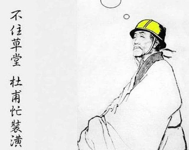 小学生"奇葩"涂鸦,杜甫已被"玩坏",不当画家可惜了!