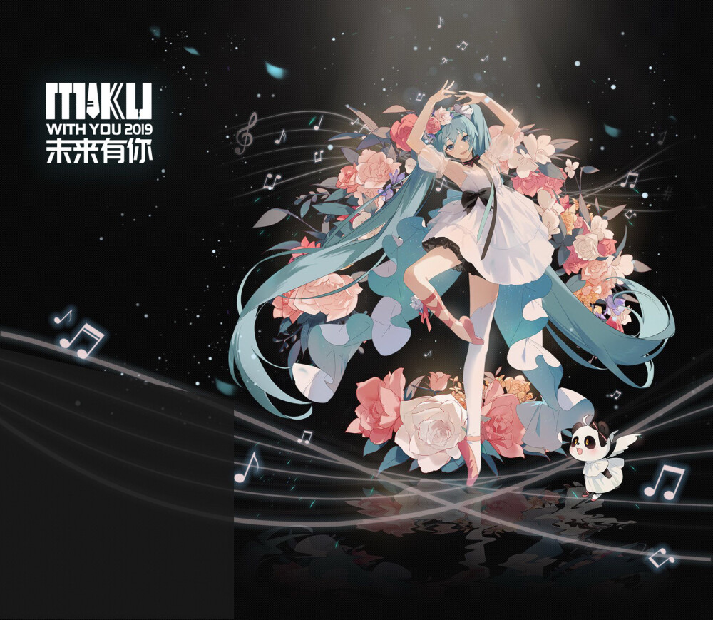 搬运丨织布机loom笔下的初音未来含镜音