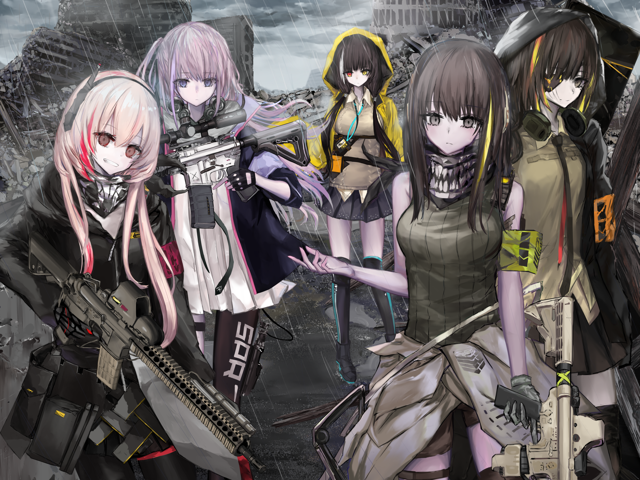 【p站美图&画师分享】 少女前线-m4a1&ar15 合集