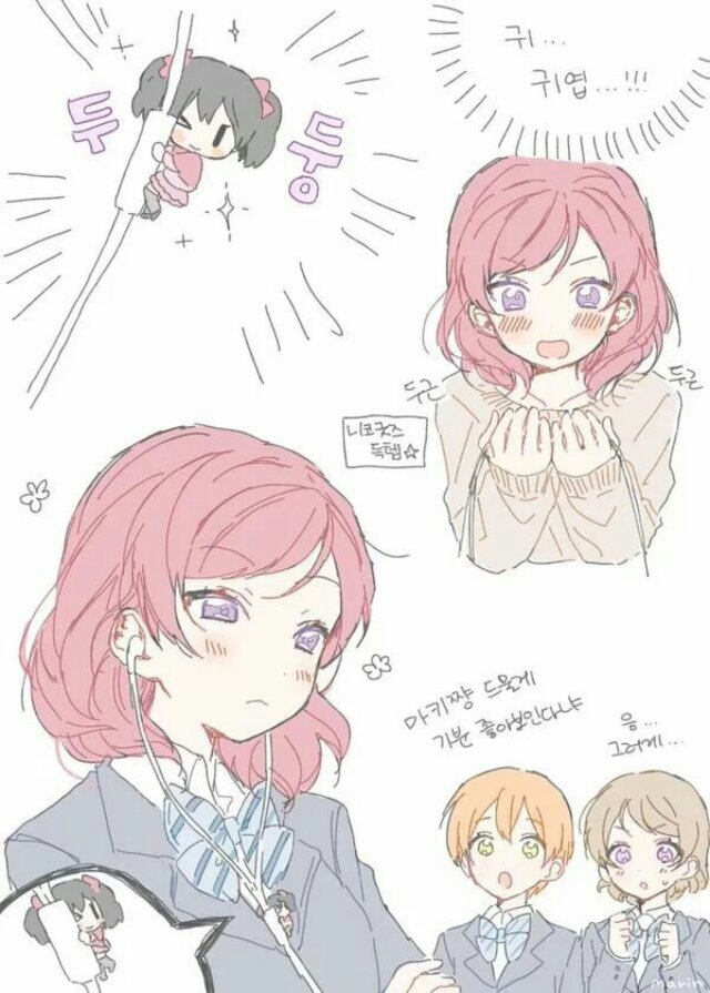 lovelive看图写故事