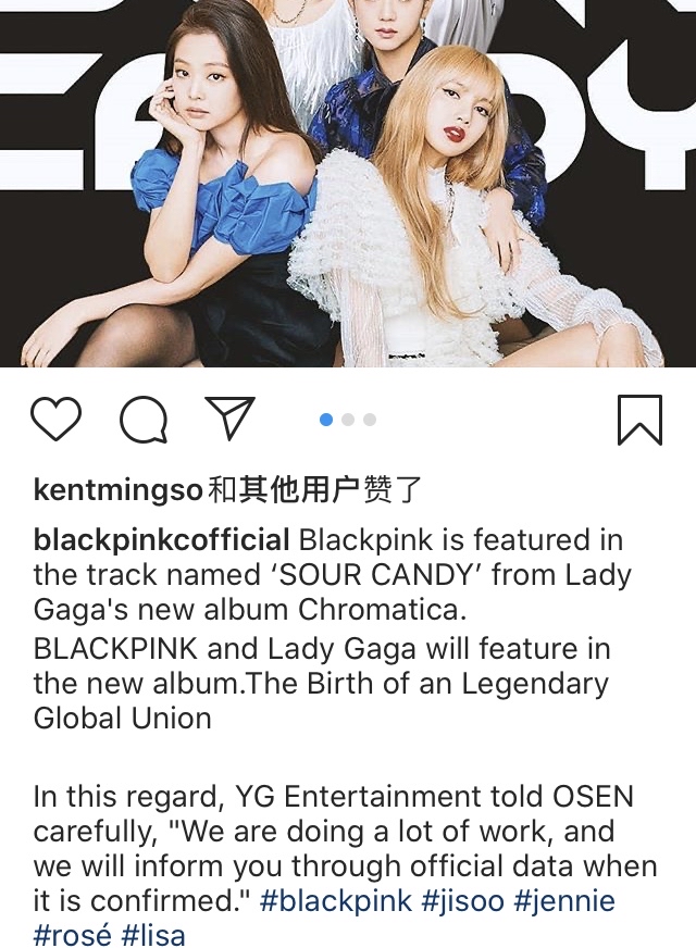 ladygaga n blackpink