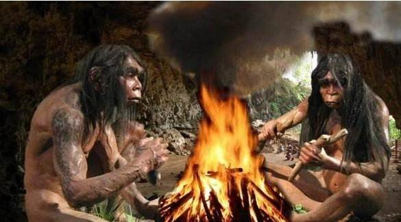 0就像原始人学会了使用火,天天吃着采集来的食物,烤着打来的各种野味.